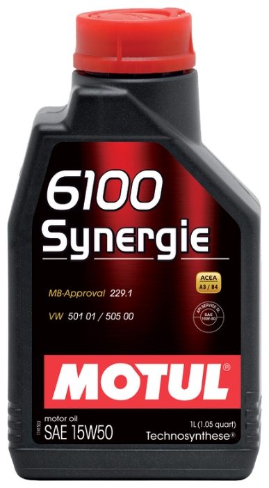 MOTUL 6100 Synergie 15W-50 A3/B4